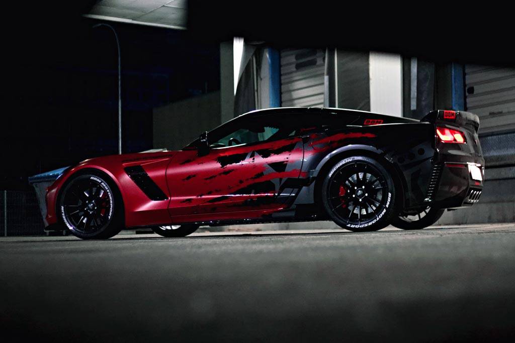 Фото Corvette Z06 от ателье BBM Motorsport
