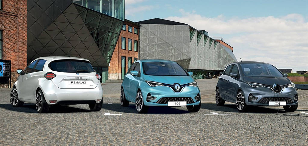 электрический хэтчбек Renault ZOE 2019-2020