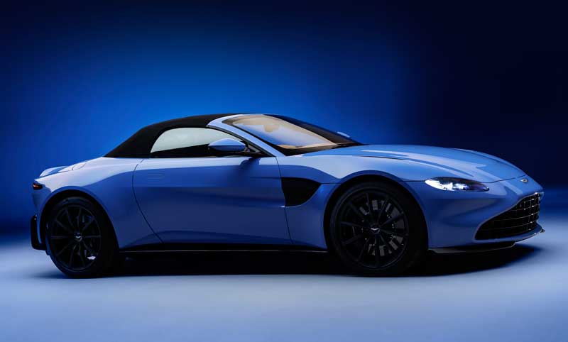 Родстер Aston Martin Vantage 2020 с мягкой складной крышей