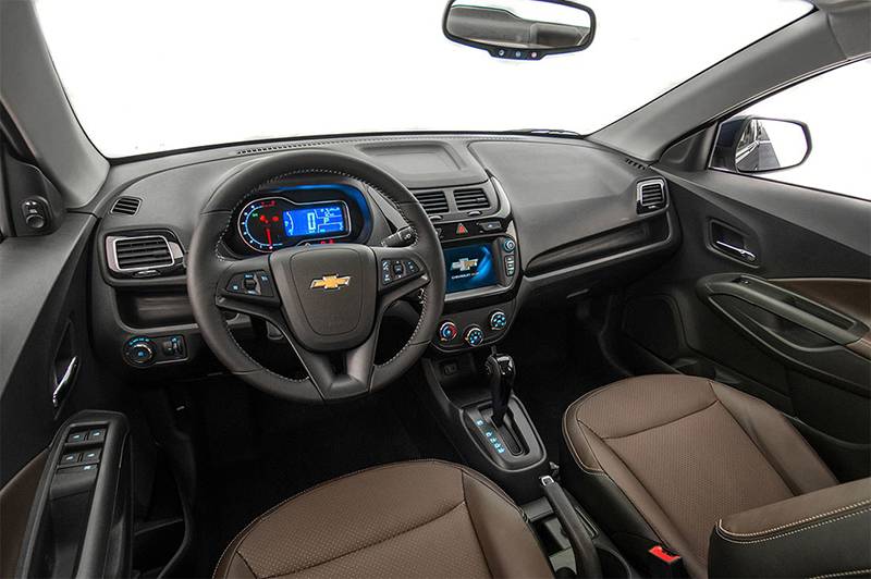 Интерьер New Chevrolet Cobalt 2016-2017