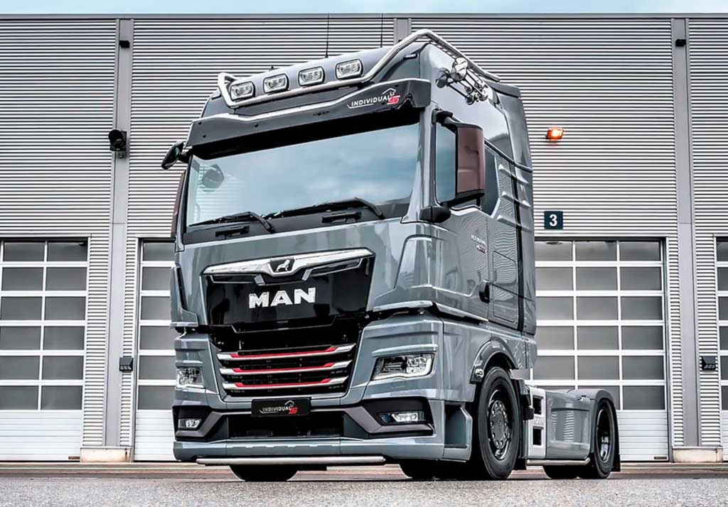 Новый грузовик MAN TGX Individual Lion S 2021