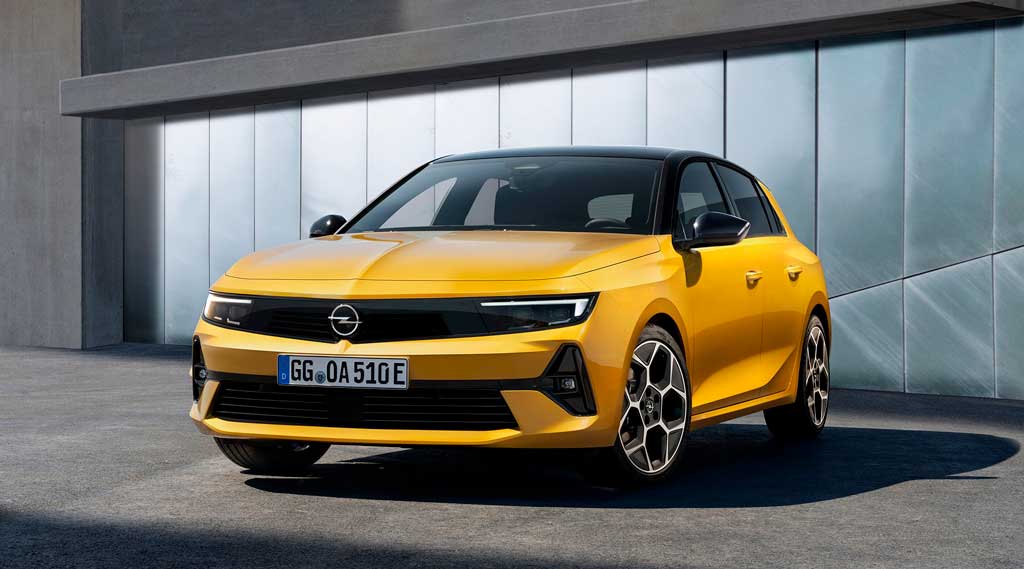 Хэтчбек Opel Astra 2022 шестого поколения