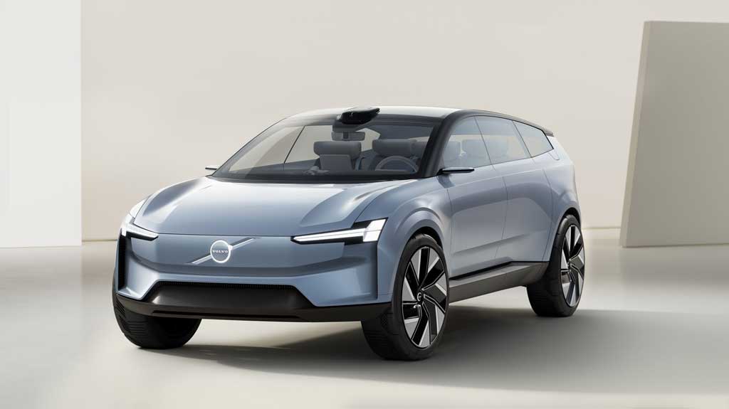 Концепт электрического кроссовера Volvo Concept Recharge 2022