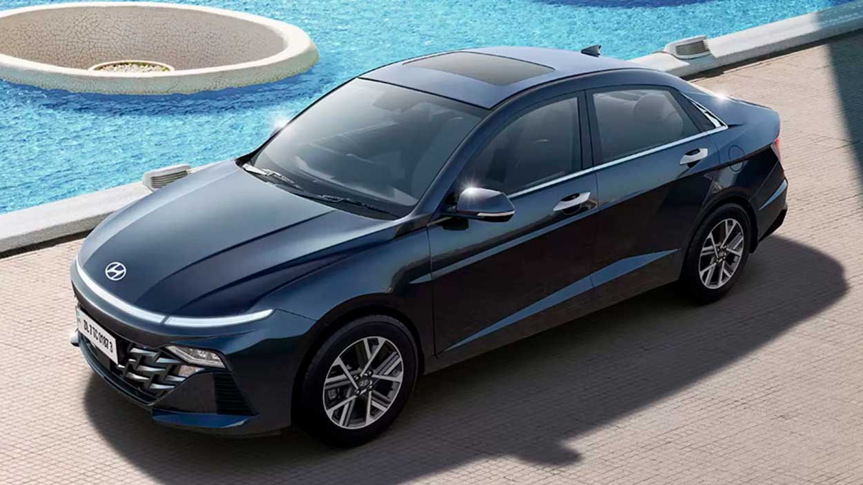 Седан Hyundai Verna (Solaris) 2023-2024 нового поколения