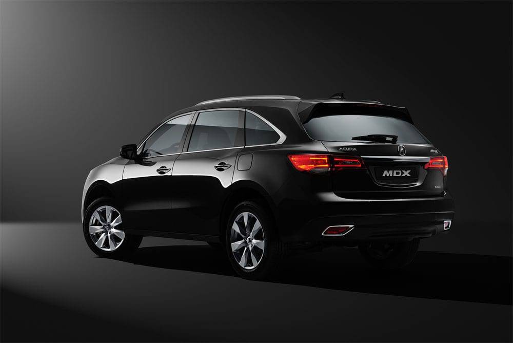 Acura MDX 2016-2017 модельного года - вид сзади
