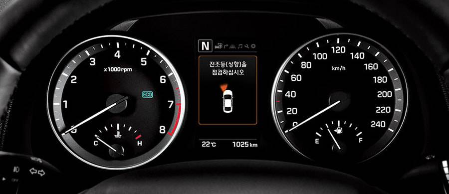 Фото панели приборов Hyundai Elantra