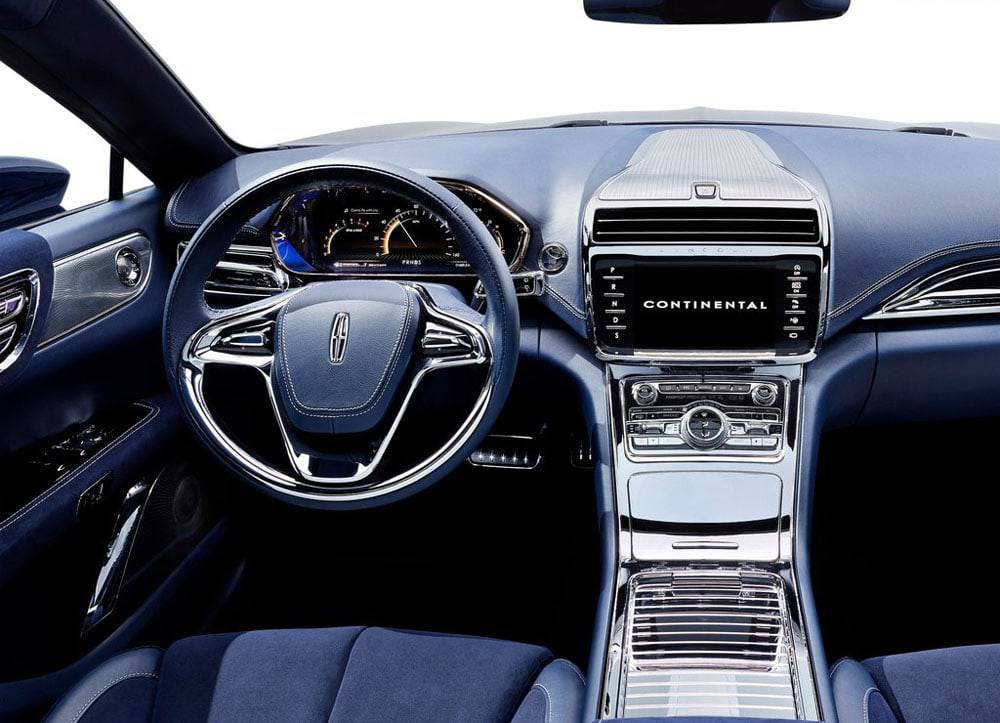 фото салона Lincoln Continental Concept 2015 
