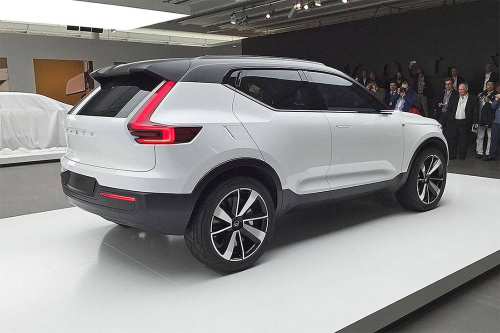 фото Volvo 40.1 Concept 2016 вид сзади