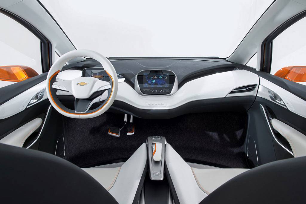 Фото салон Chevrolet Bolt EV Concept 2015