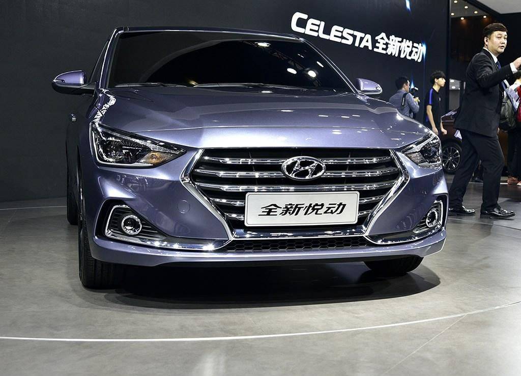 фото Hyundai Celesta 2017-2018 года вид спереди
