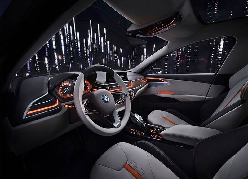 Интерьер BMW Compact Sedan Concept