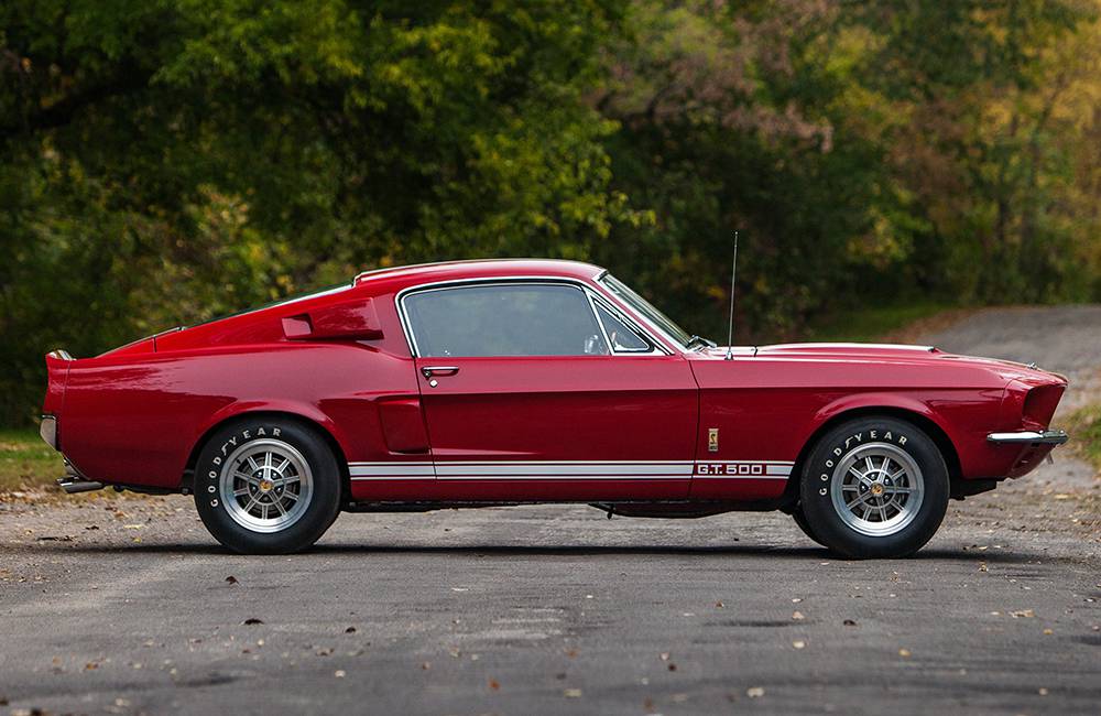 Фото Ford Mustang Shelby GT 500 1967 года