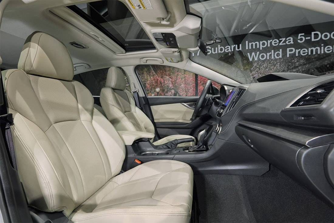 Фото интерьера Subaru Impreza хэтчбек 2017-2018 год