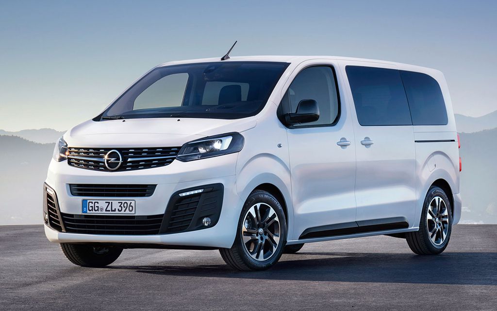 немецкий минивэн Opel Zafira Life 2019-2020 модельного года