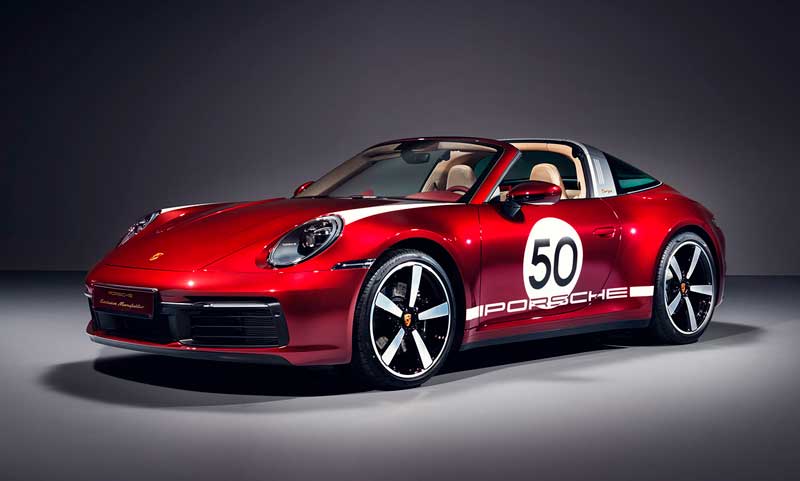 Спорткар Porsche 911 Targa 4S Heritage Design Edition
