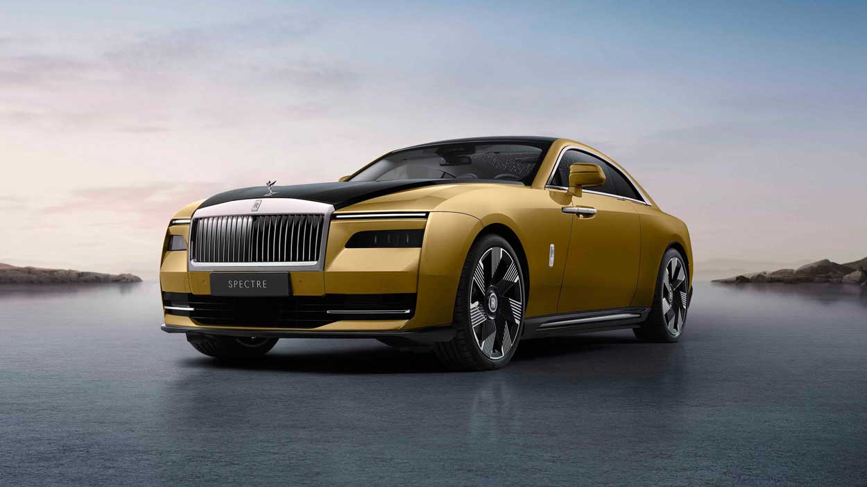 Электрический седан Rolls Royce Spectre EV 2024