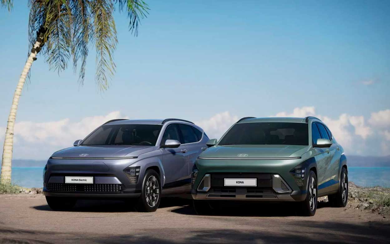 Кроссовер Hyundai Kona 2024 нового поколения