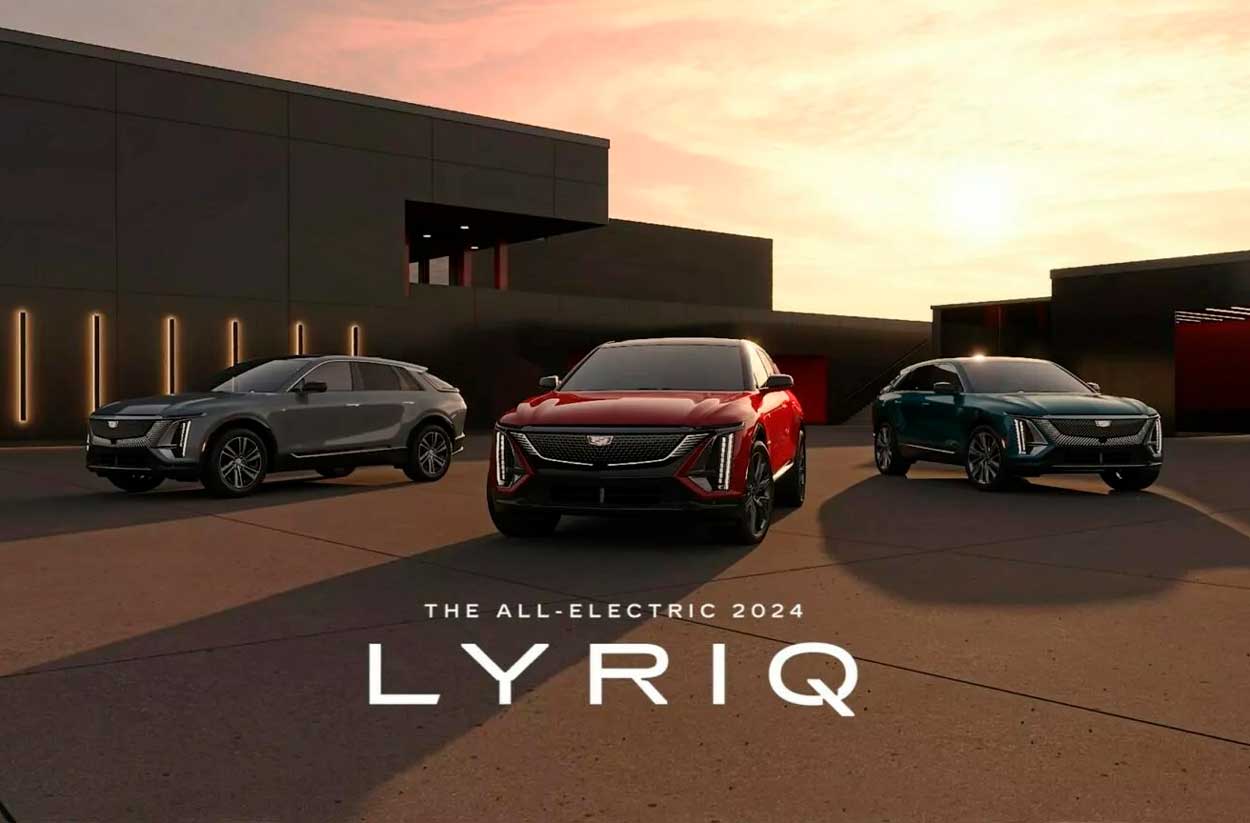 Электрический кроссовер Cadillac Lyriq 2024