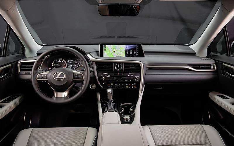 Фото Lexus RX 200t 2016 - интерьер салона