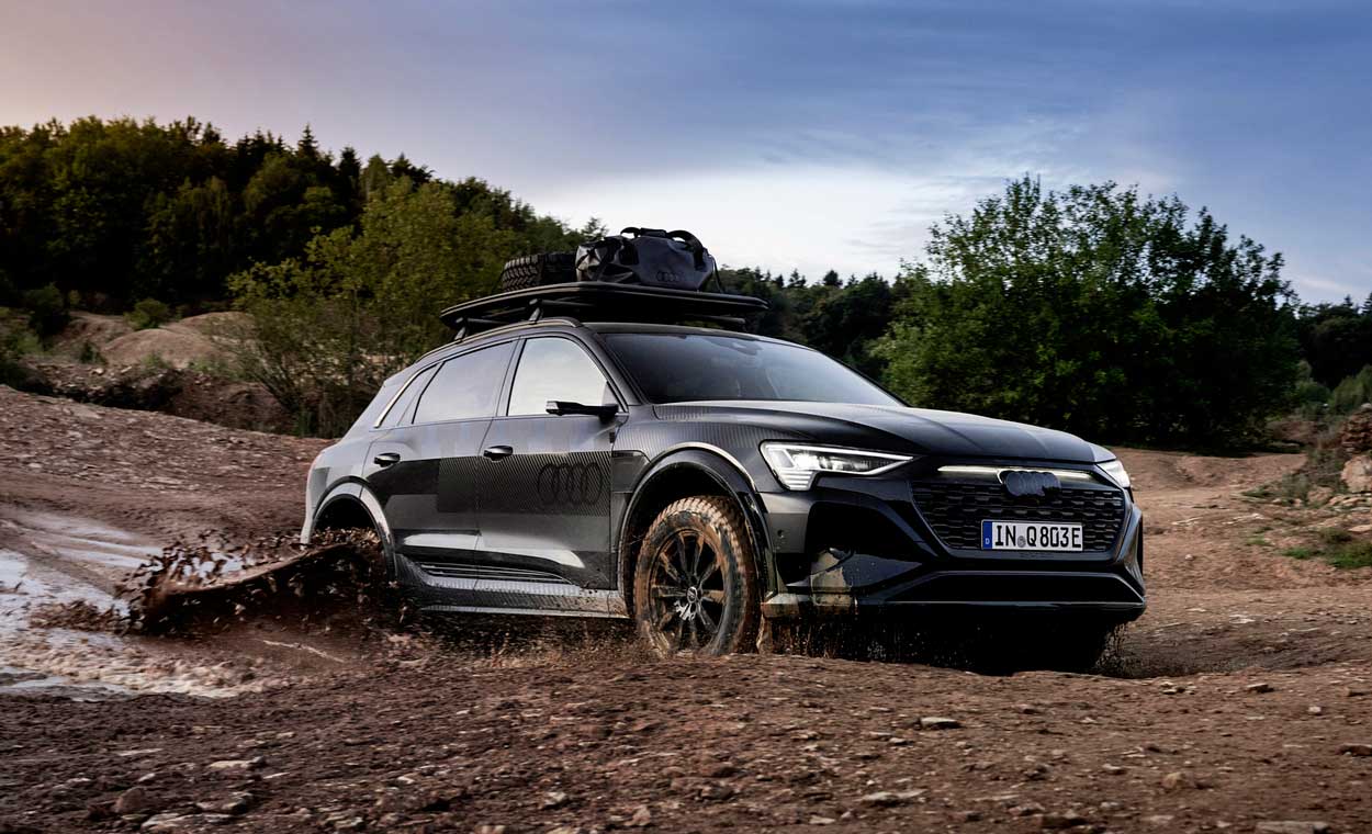 Audi Q8 e-tron Dakar Edition: Раллийный электромобиль-авантюрист