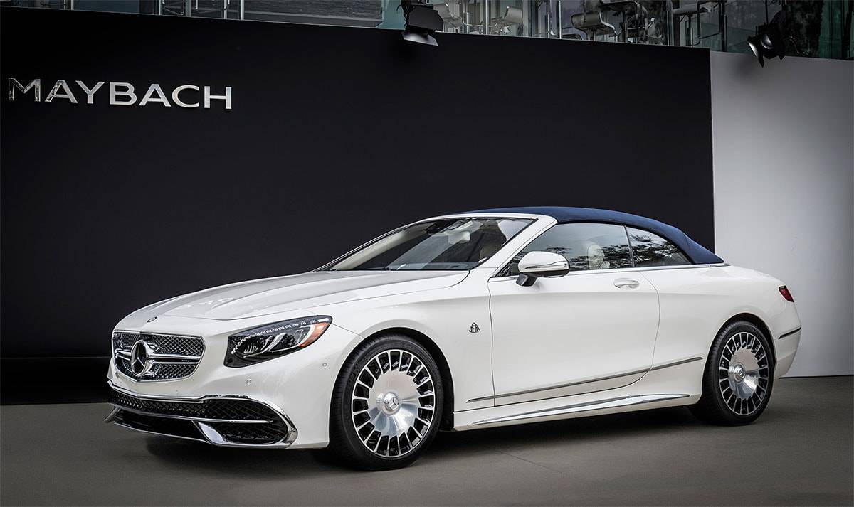 фото Mercedes-Maybach S650 Cabriolet 2017-2018 года