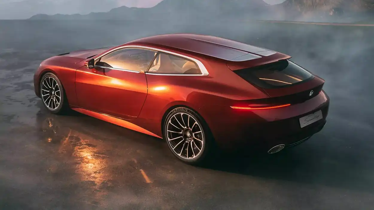 BMW Concept Speedtop вид сзади