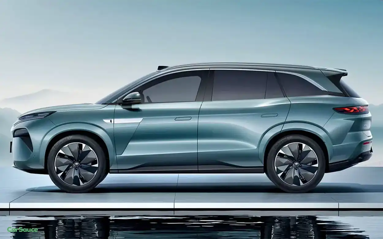 BYD Sealion 8 вид сбоку