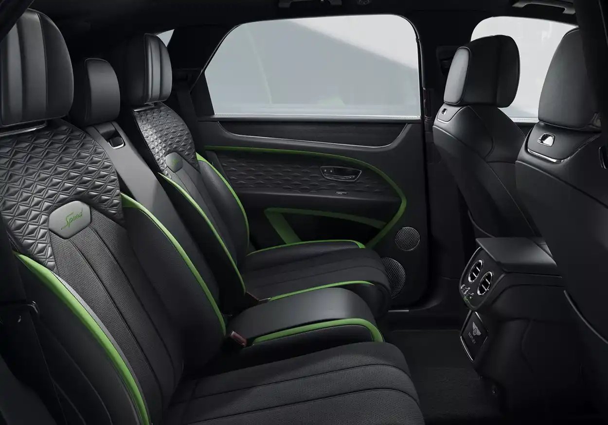 Интерьер Bentley Bentayga Speed