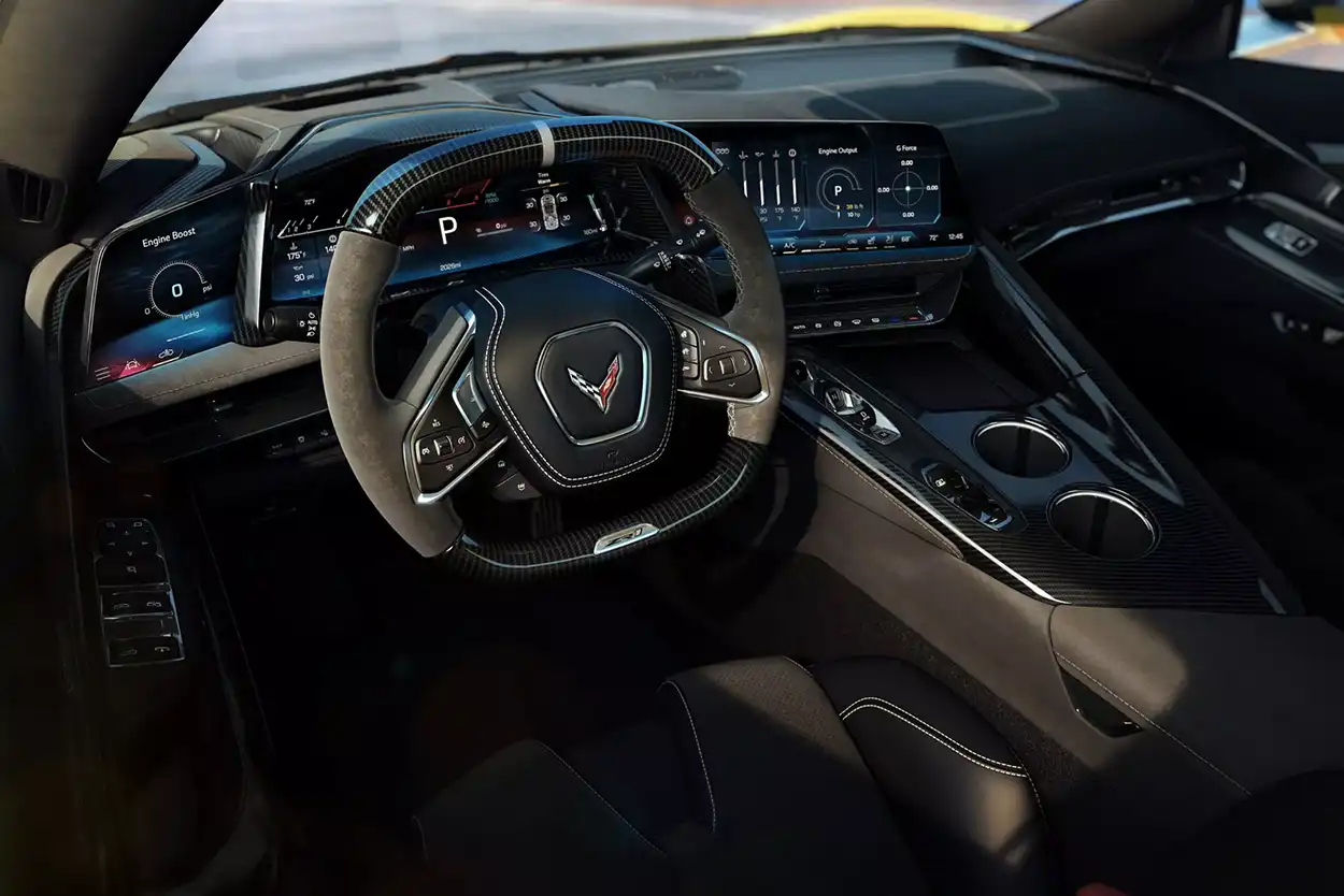 Салон Chevrolet Corvette 2026