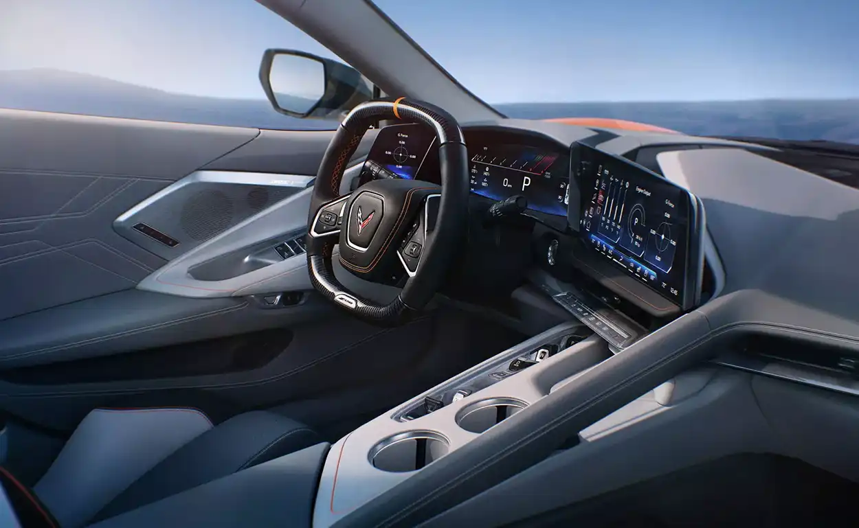 Интерьер Chevrolet Corvette 2026