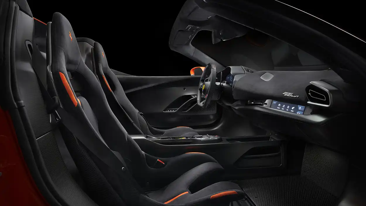 Ferrari 296 Speciale A 2026 интерьер Ferrari 296 Speciale A 2026