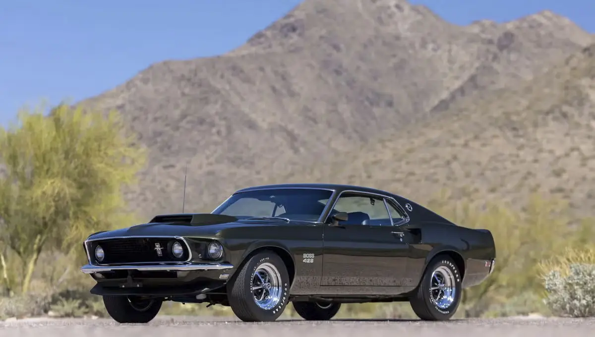 Ford Mustang Boss 429 1969 вид спереди