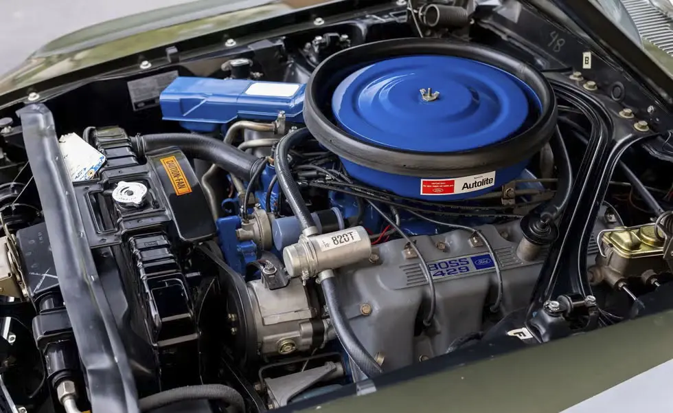 Силовой агрегат Ford Mustang Boss 429 1969