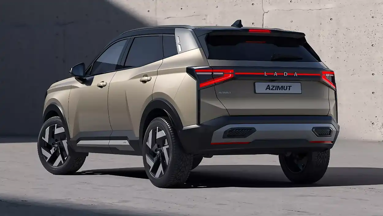 Lada Azimut 2026 вид сзади