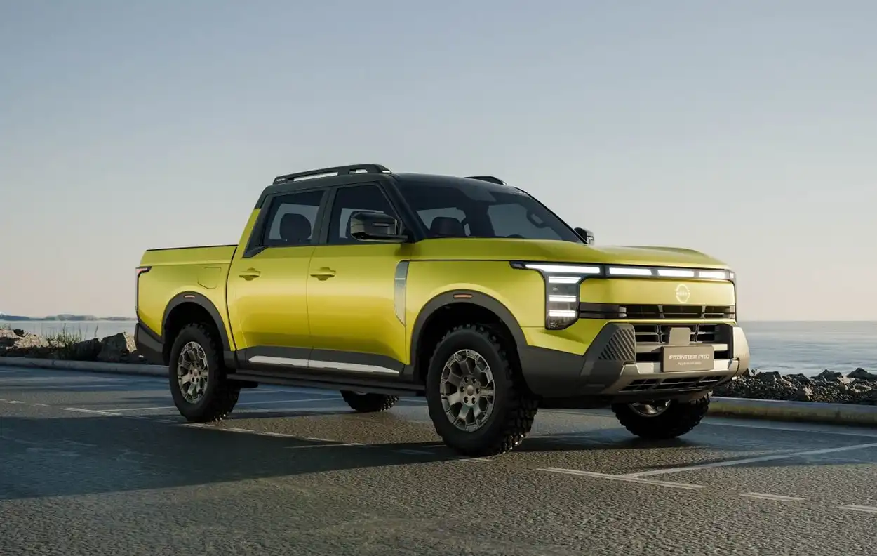 Гибридный пикап Nissan Frontier Pro 2026