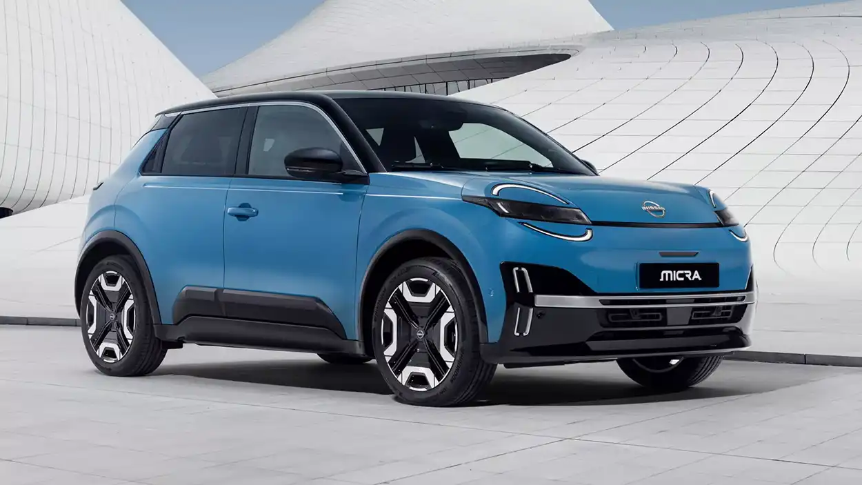 Nissan Micra 2025 вид спереди