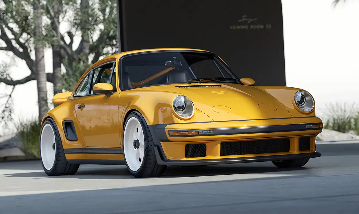 Porsche Singer-Reimagined 911 Carrera Coupe 2025 вид спереди