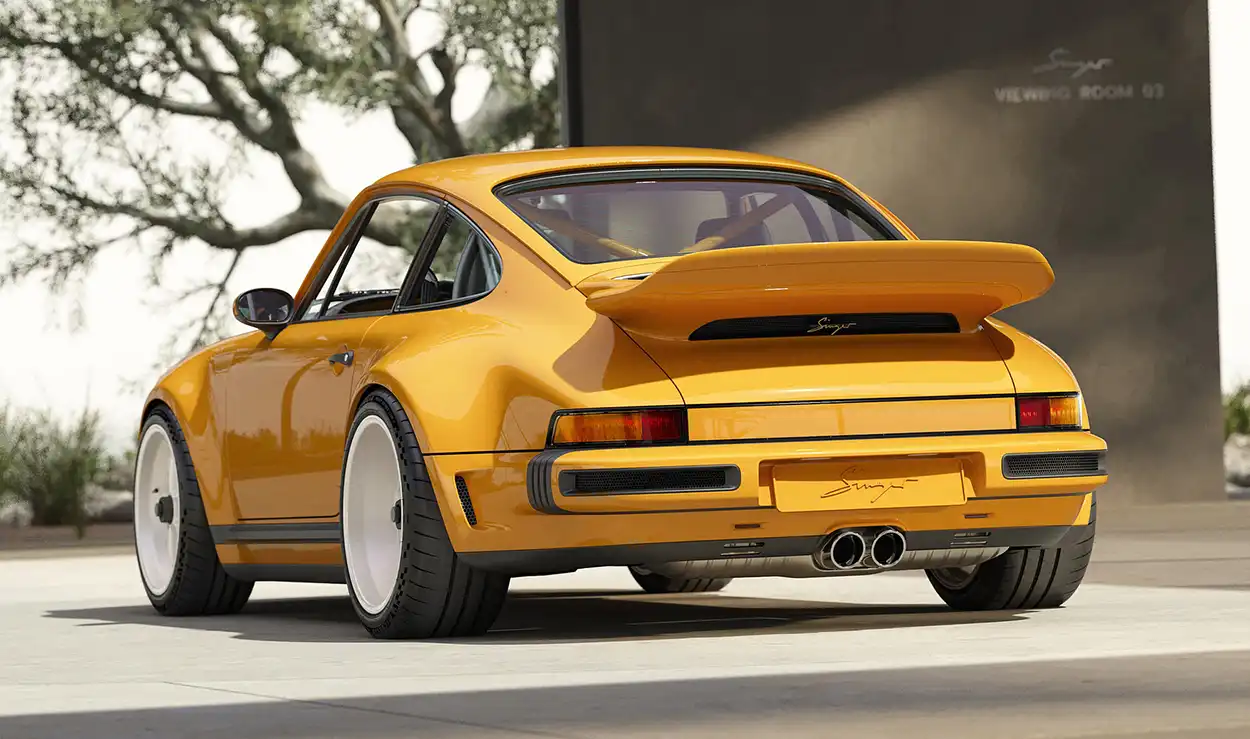 Porsche Singer-Reimagined 911 Carrera Coupe 2025 вид сзади