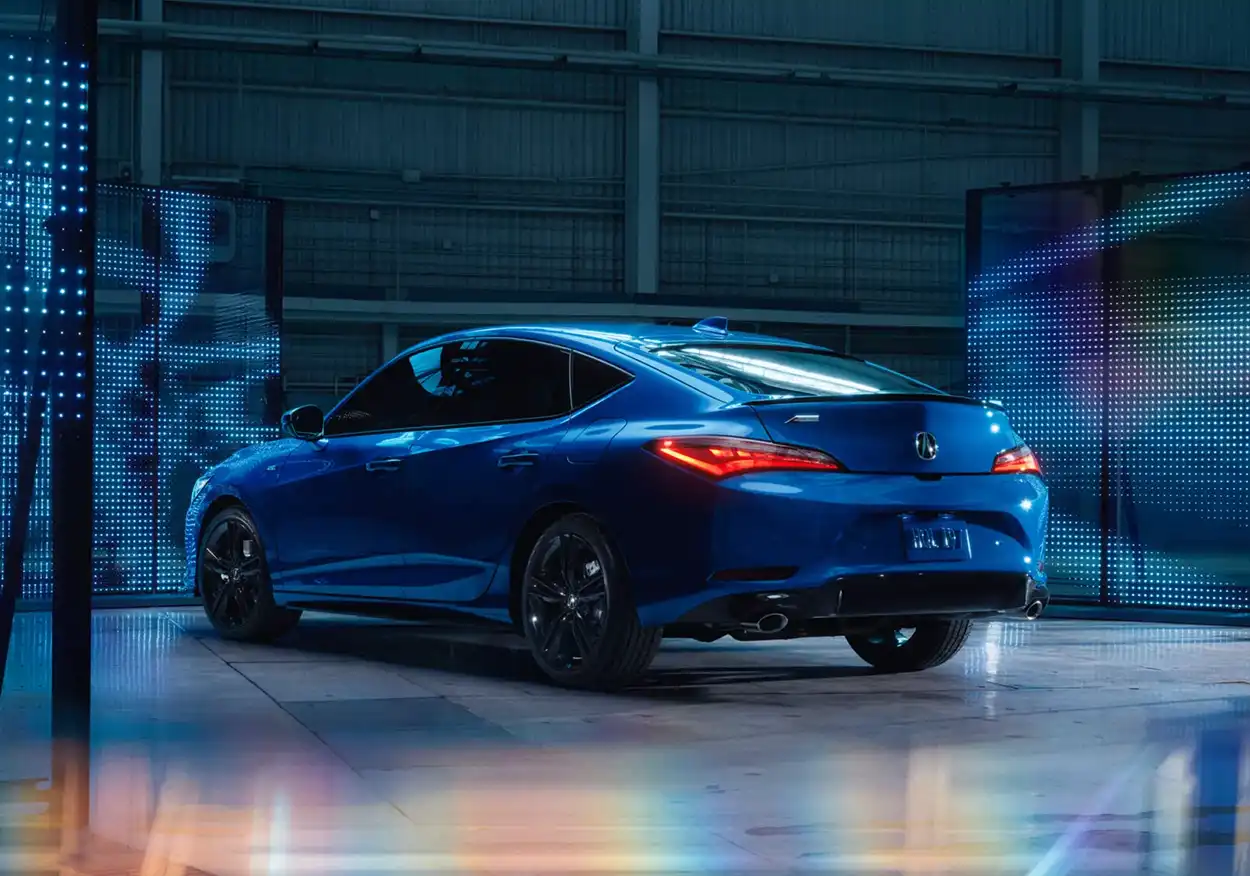 Acura Integra 2026 вид сзади