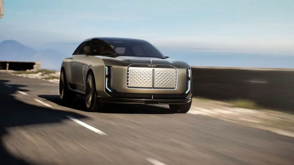 Концепт Bentley EXP 15 вид спереди