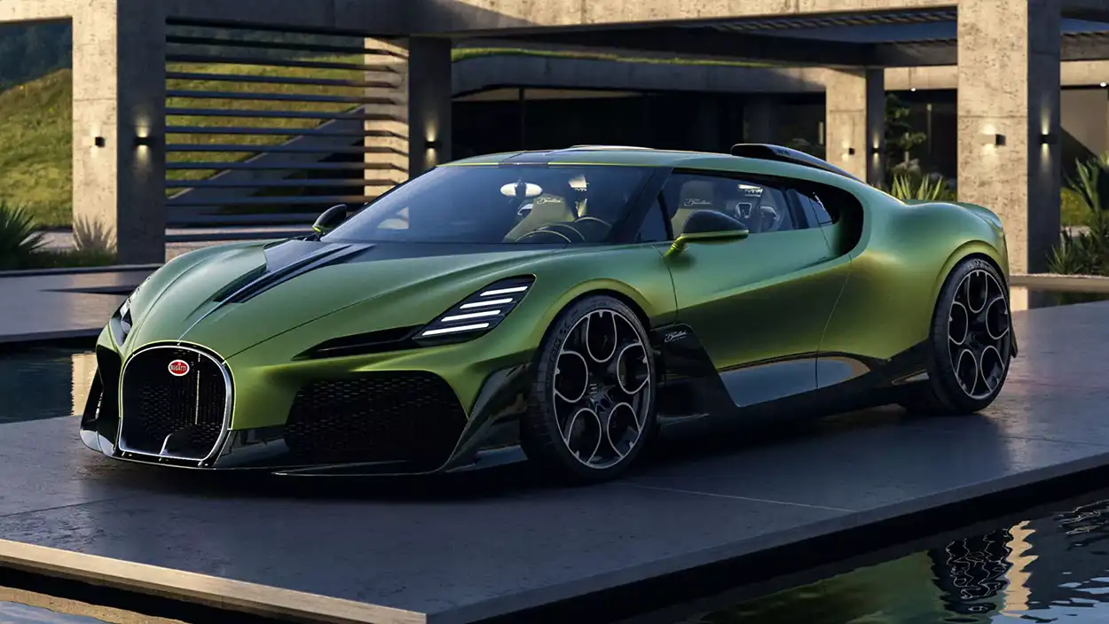 Фото Bugatti Brouillard вид спереди