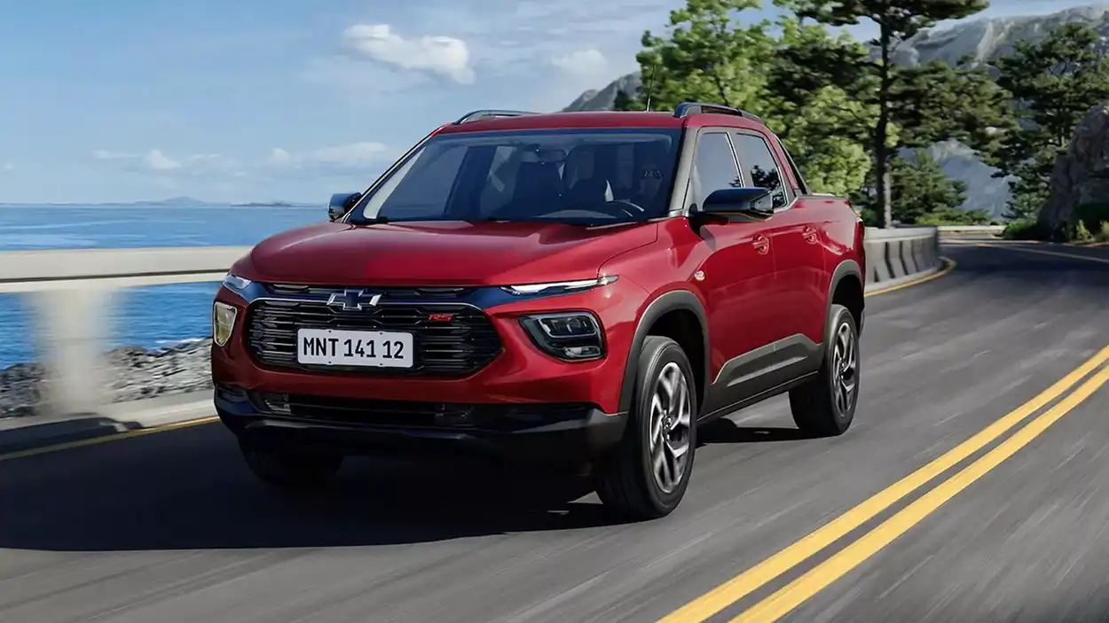 Chevrolet Montana 2026 вид спереди