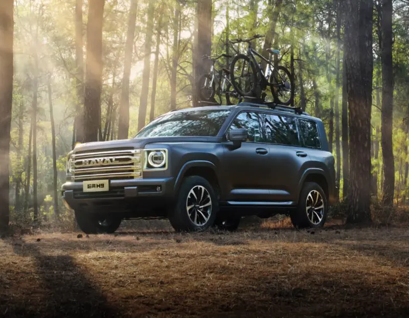 Haval H9 вид спереди