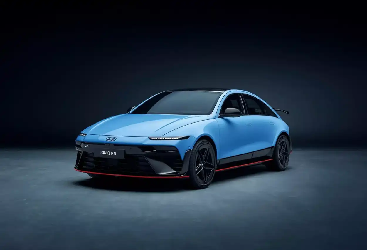 Hyundai Ioniq 6 N вид спереди