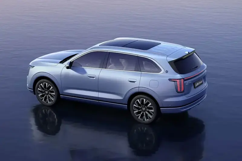 Chery Jetour Shanhai L7 Plus вид сверху