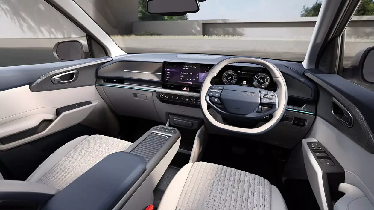 Интерьер Kia Carens Clavis EV