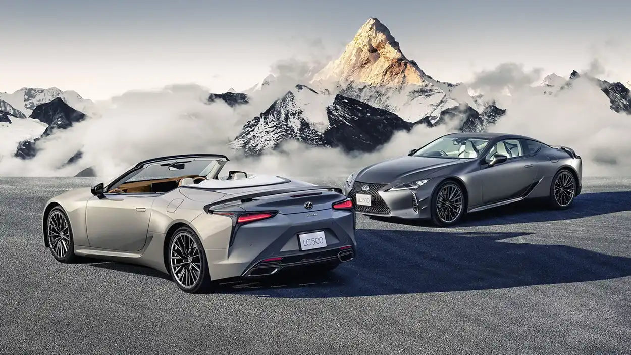 Купе и кабриолет Lexus LC500 2026
