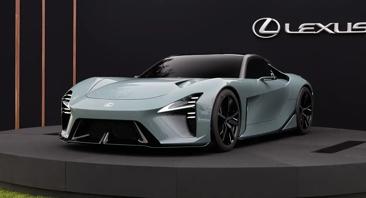Lexus Sport Concept 2025 вид спереди