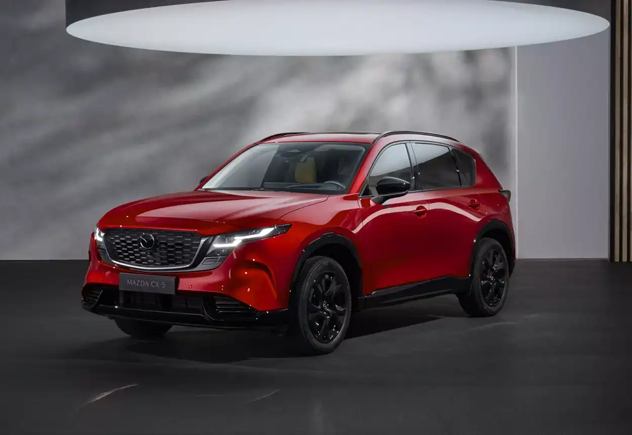 Mazda CX-5 2026 вид спереди
