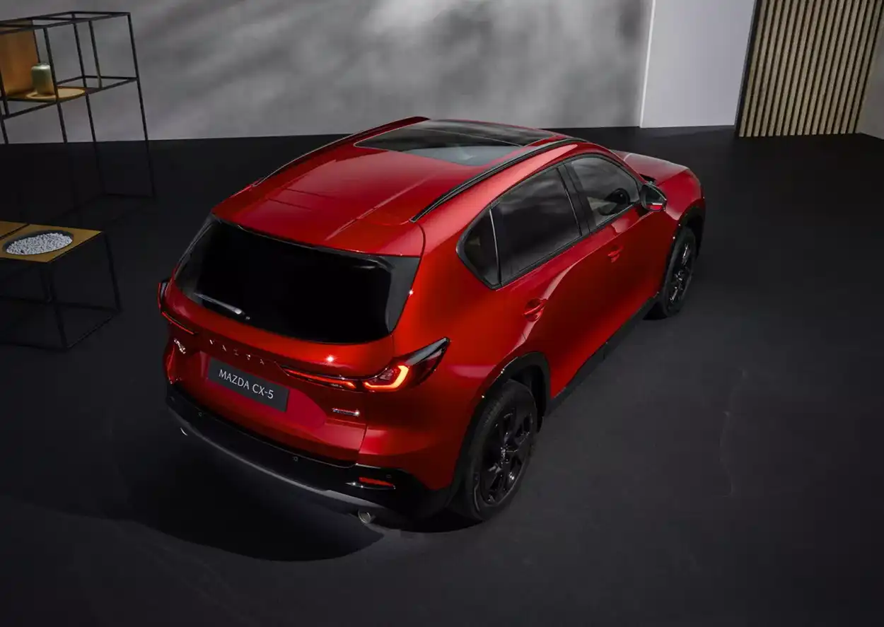 Mazda CX-5 2026 вид сверху